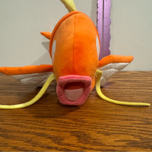EUC Pokémon Plush Magikarp Karp Fish Orange & Yellow WCT Wicked Cool Toys 8” - Picture 2 of 6